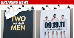 'Two & A Half Men' Billboard -- Ashton Unravels