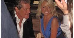 Hasselhoff and GF -- Fight? What Fight?