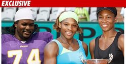 Vikings Star: I've Been Training w/ the Williams Sisters!