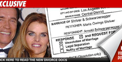 Arnold Files New Divorce Docs -- Kinder to Maria