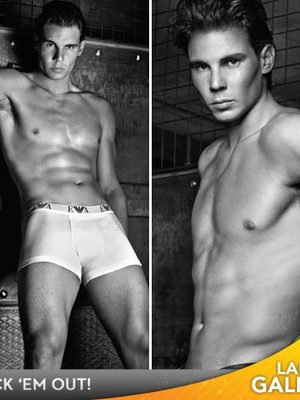 Rafael Nadal Strips Down for New Armani Underwear Ads