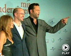 Jennifer Aniston and Vince Vaughn