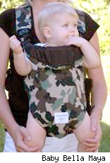 Gwen Stefani's Camo Baby Bjorn cover
