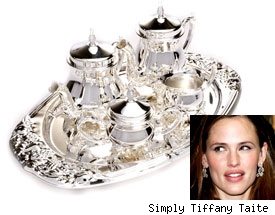 Jennifer Garner's daughter's tea set