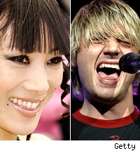 Bai Ling and Nick Carter