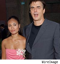 Tara Wilson and Chris Noth