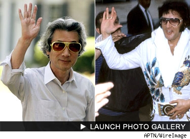 Japan's Prime Minister and Elvis