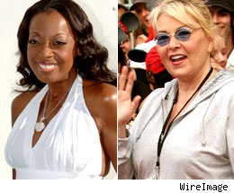 Star Jones and Roseanne