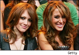 Hilary and haley Duff
