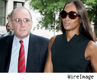 Naomi Campbell arrives with her lawyer at the Manhattan Courthouse - June 27, 2006 