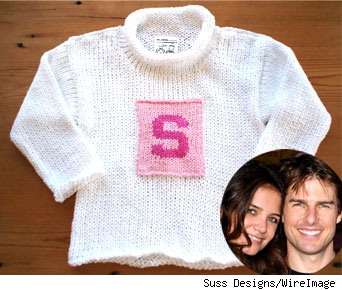 Baby Suri's sweater