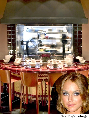Linday Lohan and Seville