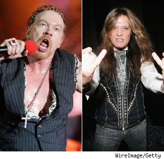 Axl Rose, Sebastian Bach