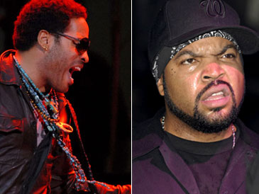 Lenny Kravitz and Ice Cube