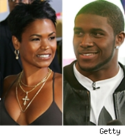 Nia Long and Reggie Bush