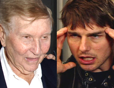 Sumner Redstone, Tom Cruise