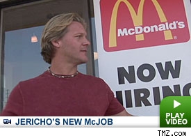 Chris Jericho at Mickey D's