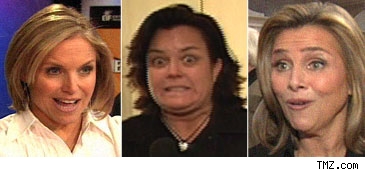 Katie Couric, Meredith Viera, Rosie O'Donnell