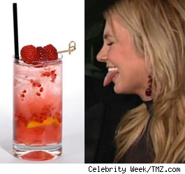spears and her cocktail