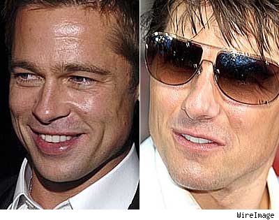 Barad Pitt and Tom Cruise