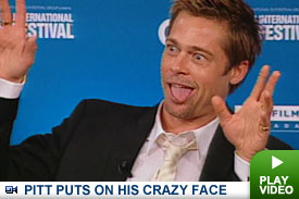 Brad Pitt in Toronto: Click to watch