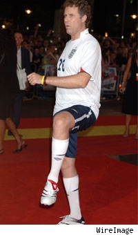 Will Farrell at the UK premiere of Talladega Nights
