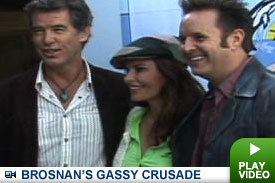 Pierce Brosnan and friends
