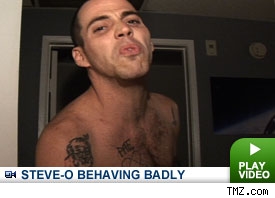 Steve-O at his best: Click to watch