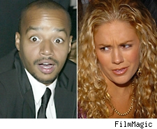 Donald Faison and CaCee Cobb