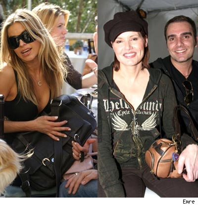 Carmen Electra and Geena Davis and Emre Erturk