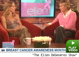 Sheryl Crow and Ellen DeGeneres
