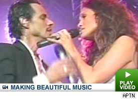 Marc Anthony and Jennifer Lopez