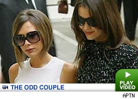 Katie Holmes & Victoria Bechkam: Click to watch