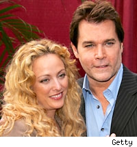 Virgina Madsen and Ray Liotta