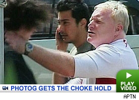 Brangelina's bodyguard attacks: Click to watch