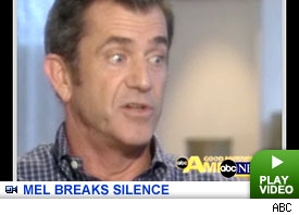 Mel Gibson talks to Diane Sawyer
