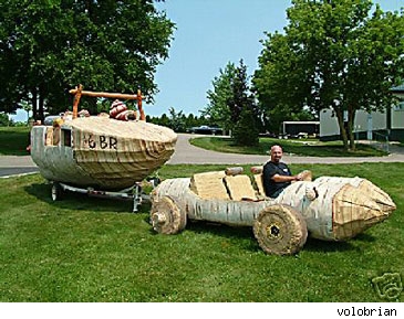 Flintstone Car