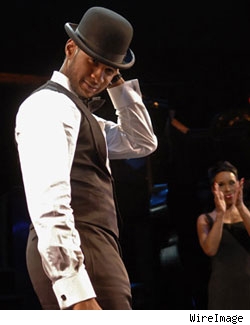 Usher to sick to perform