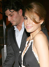 Eva Mendes and George Gargurevich