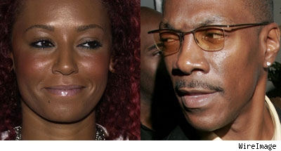 Melanie Brown and Eddie Murphy