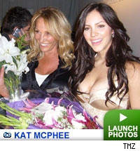 Katharine Hits the Runway