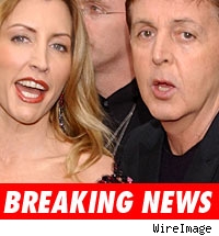 Heather Mills and Paul McCartney