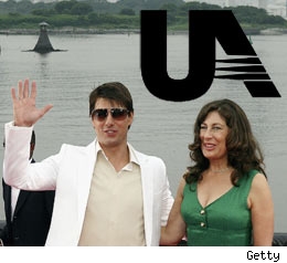 Tom Cruise and Paula Wagner