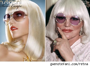 Gwen Stefani and Peggy Lee