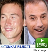 Chris Klein and Matt Lauer