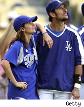 Mia Hamm and Nomar Garciaparra