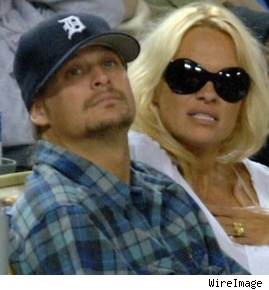 Kid Rock and Pam Anderson