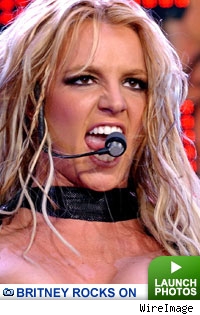 Britney rocks on: Click to launch gallery