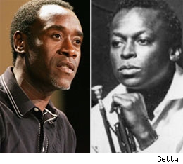 Don Cheadle and Miles Davis