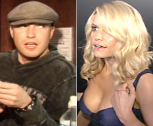 Lane Garrison and Jessica Simpson